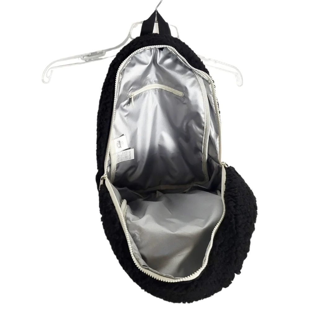 HERSCHEL Black Fleece Small Grove Backpack NWT
